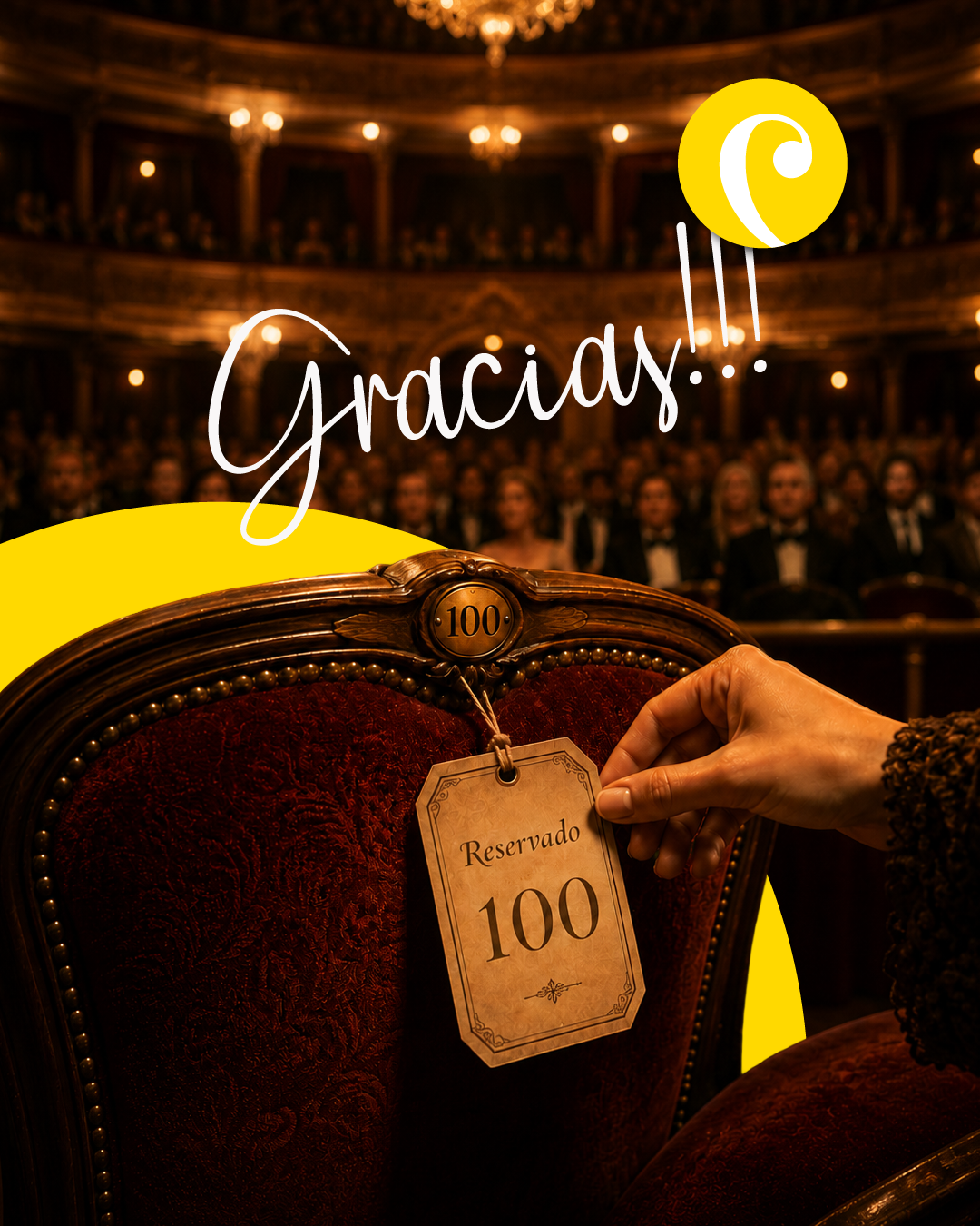 Gracias a los 100 primeros suscriptores