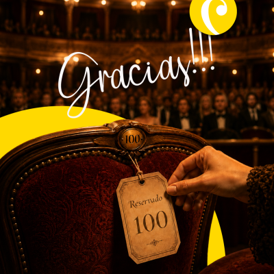 Gracias a los 100 primeros suscriptores